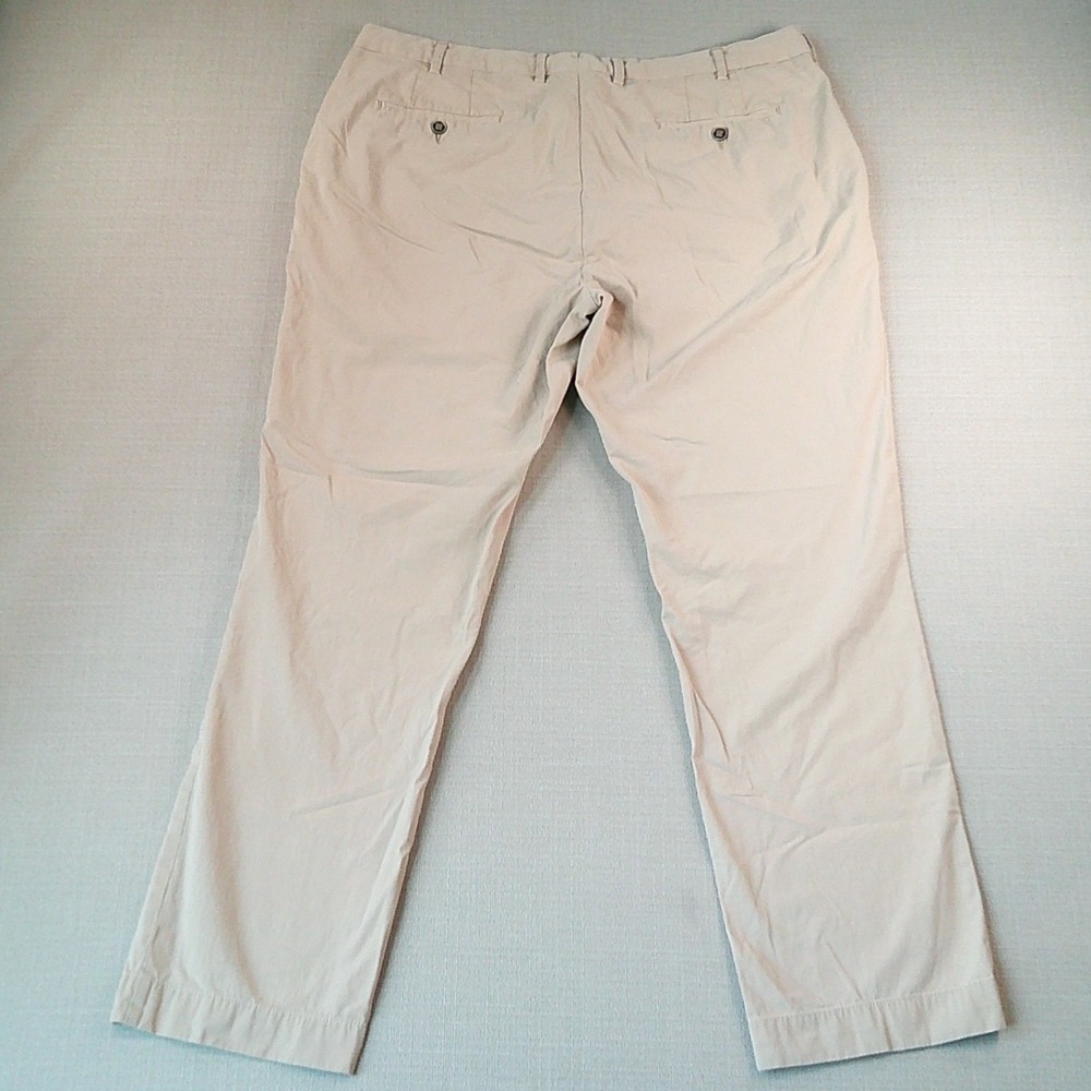 Peter Millar Chino Pants Mens 38 Khaki Tan Cotton Cashmere Blend MF20B51 - Picture 3 of 8